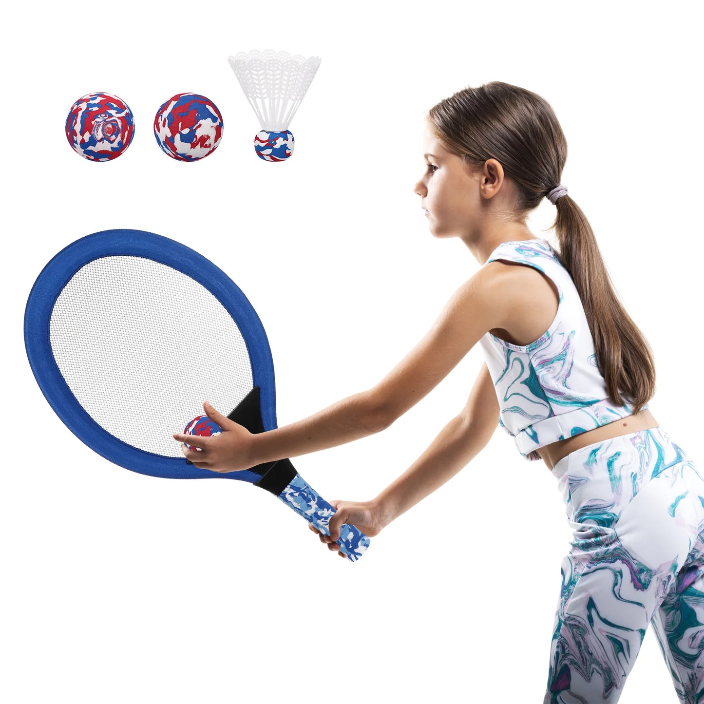 Raquette de tennis et de badminton pour enfants