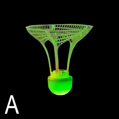 Balle de badminton durable et incassable, balle d'extérieur avec lumière