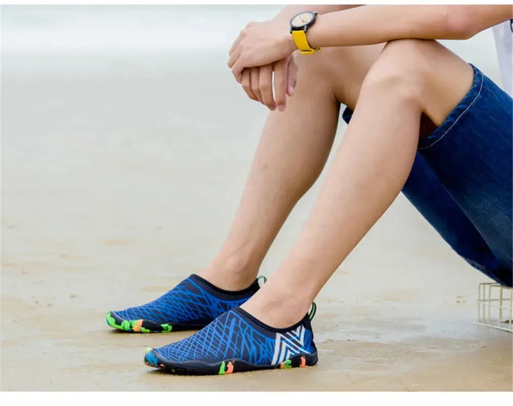 Chaussures de baignade unisexes à séchage rapide, de plage, baskets de natation, sports d'été, chaussures aquatiques de plongée pour femmes et hommes, été