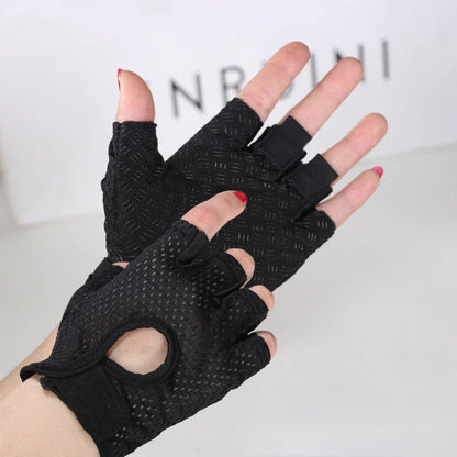 Gants de gymnastique pour femmes et hommes, haltères de Fitness, gants d'entraînement, demi-doigt, respirant, antidérapant, coussin de Gel, gants d'entraînement de musculation