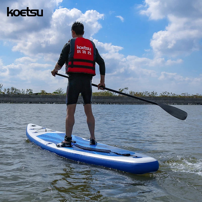 Planche de stand up paddle Sup 3 sections en alliage d'aluminium et nylon pagaie de 6,8 pieds