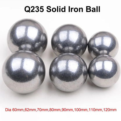 Q235 solid iron boule de pétanque in various sizes from 60mm to 120mmuitable for high-quality, price-friendly games.