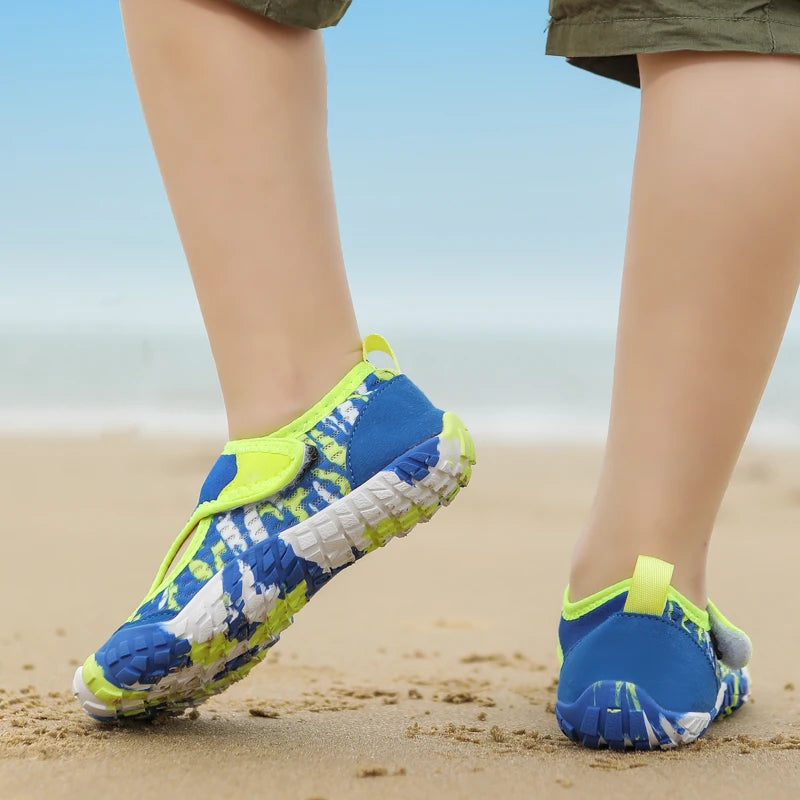 Chaussures de natation, plage pour enfants, plein air, chaussures de sports nautiques, chaussures d'été, taille 25 à 30