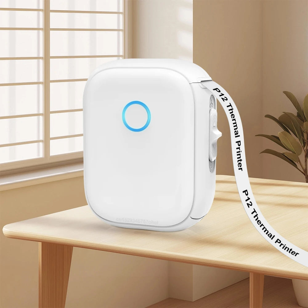 Imprimante thermique Portable P12, Mini-imprimante d'étiquettes . SportMix