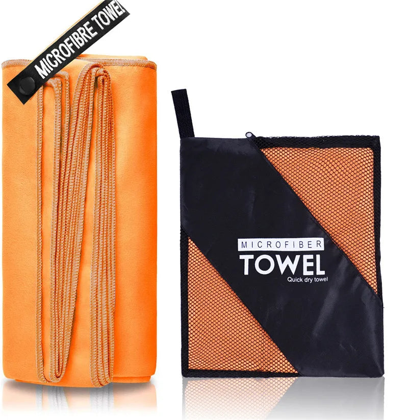 Serviette de sport super absorbante, séchage rapide, super douce et légère, plage, salle de sport, natation, yoga, camping