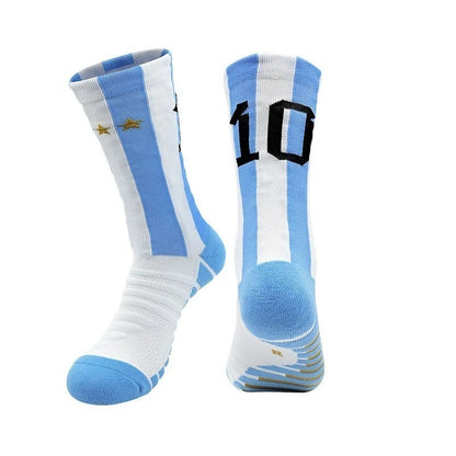 Chaussettes de football avec semelle