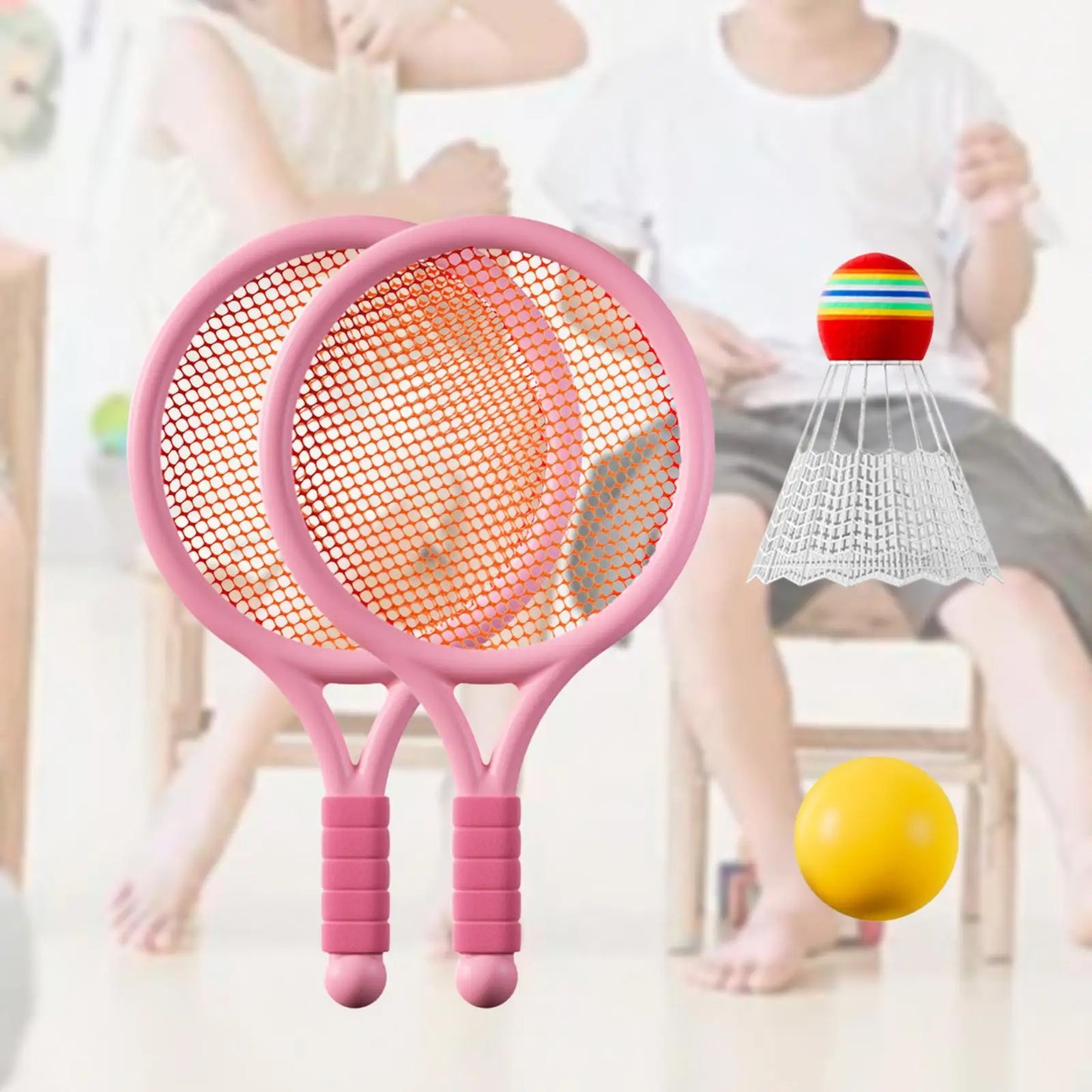 Raquette de tennis pour enfants, jouer à l'intérieur, à la plage