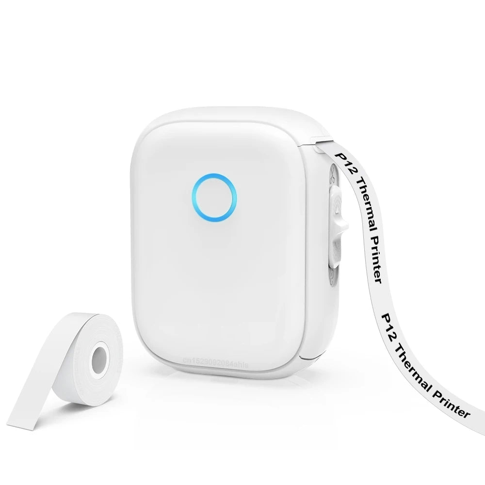 Imprimante thermique Portable P12, Mini-imprimante d'étiquettes . SportMix