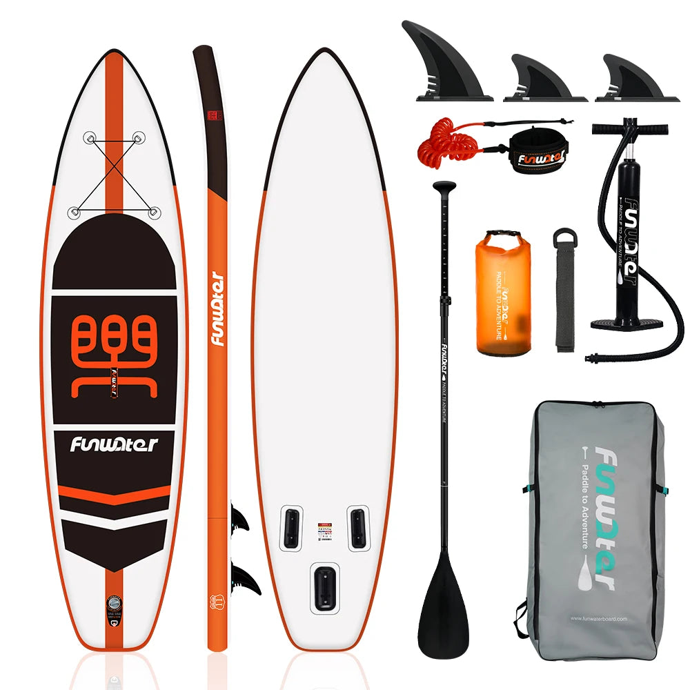 Planche de surf gonflable Stand Up Paddle Board 335 x 84 x 15 cm + Accessoires complets