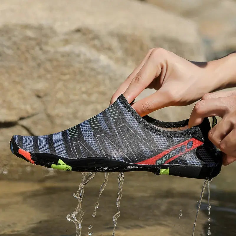 Chaussures de baignade unisexes à séchage rapide, de plage, baskets de natation, sports d'été, chaussures aquatiques de plongée pour femmes et hommes, été