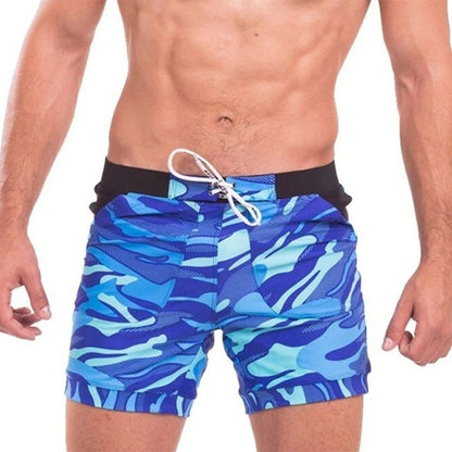 Maillot de bain été, plage, mode sport, natation, shorts hommes, séchage rapide, stretch