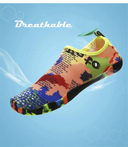 Chaussures de baignade unisexes à séchage rapide, de plage, baskets de natation, sports d'été, chaussures aquatiques de plongée pour femmes et hommes, été