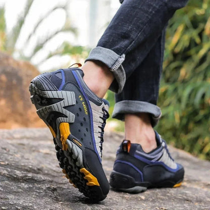 Chaussures de randonnée unisexes premium en cuir – robustes, confortables et durables