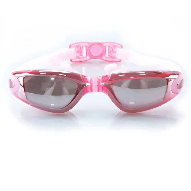 Lunettes de natation étanches pour adultes, lunettes de piscine, lunettes anti-buée, lunettes optiques avec bouchons d'oreille, protection UV, hommes et femmes