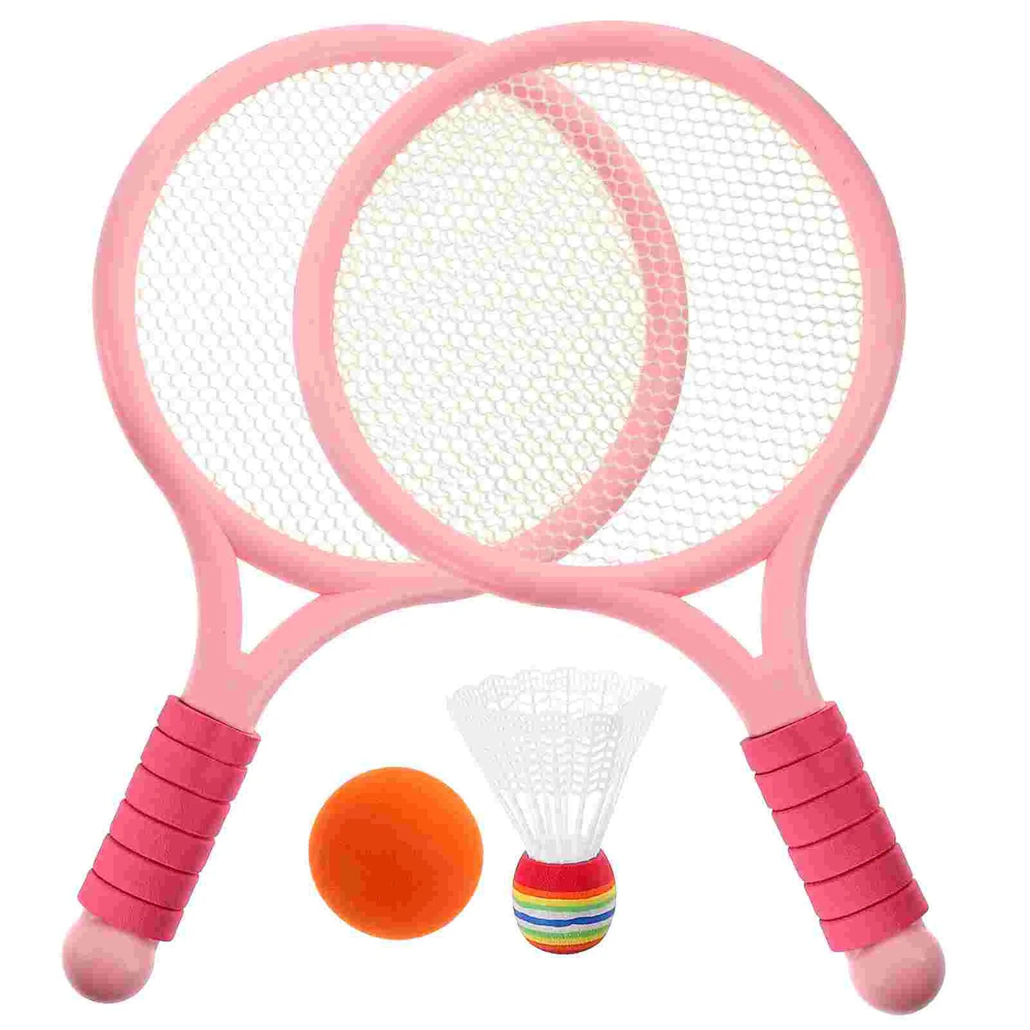 Ensemble de raquettes de tennis pour enfants, batte et court, plage, jardin, For Kids