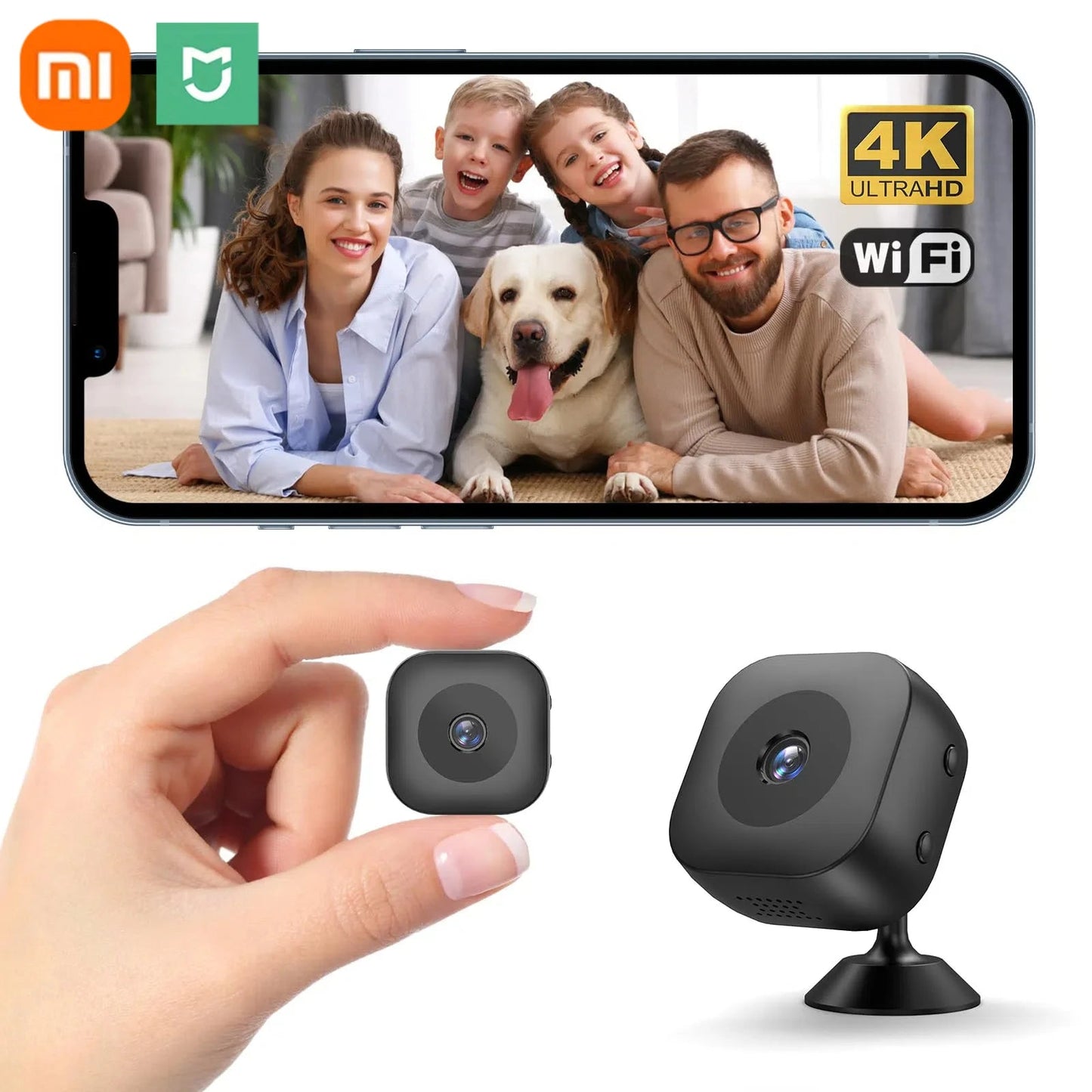 Xiaomi Mini 4K HD caméra WiFi Surveillance sans fil. SportMix