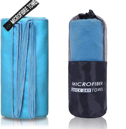 Serviette de sport super absorbante, séchage rapide, super douce et légère, plage, salle de sport, natation, yoga, camping