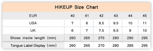Chaussures outdoor HIKEUP — Légères