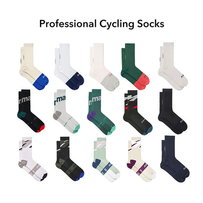 Chaussettes de cyclisme professionnelles pour hommes et femmes, haute qualité, VTT, football, course à pied