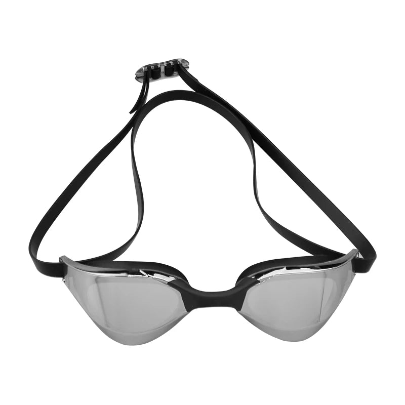 Lunettes de natation plaquées argent pour femmes et adultes, unisexe, anti-buée, course, PHMAX