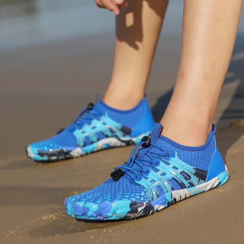 Chaussures aquatiques antidérapantes pour enfants, chaussures d'eau antidérapantes pour hommes et femmes, pieds nus, plage, baskets de sport