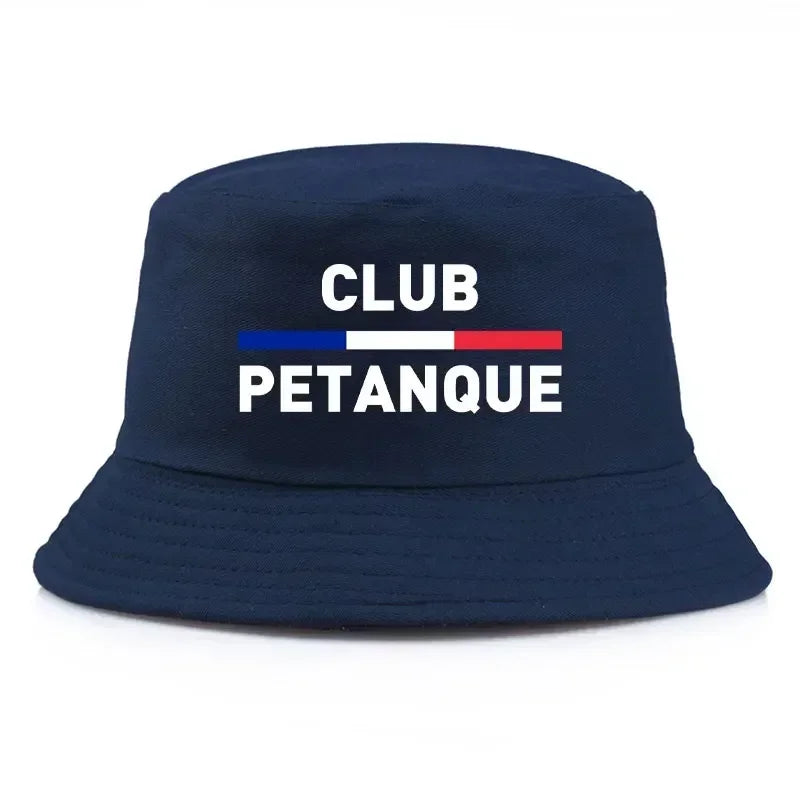 Unisex French pétanque club hat in navy blue with high quality, good value, and guaranteed satisfaction, free delivery in 3-8 days