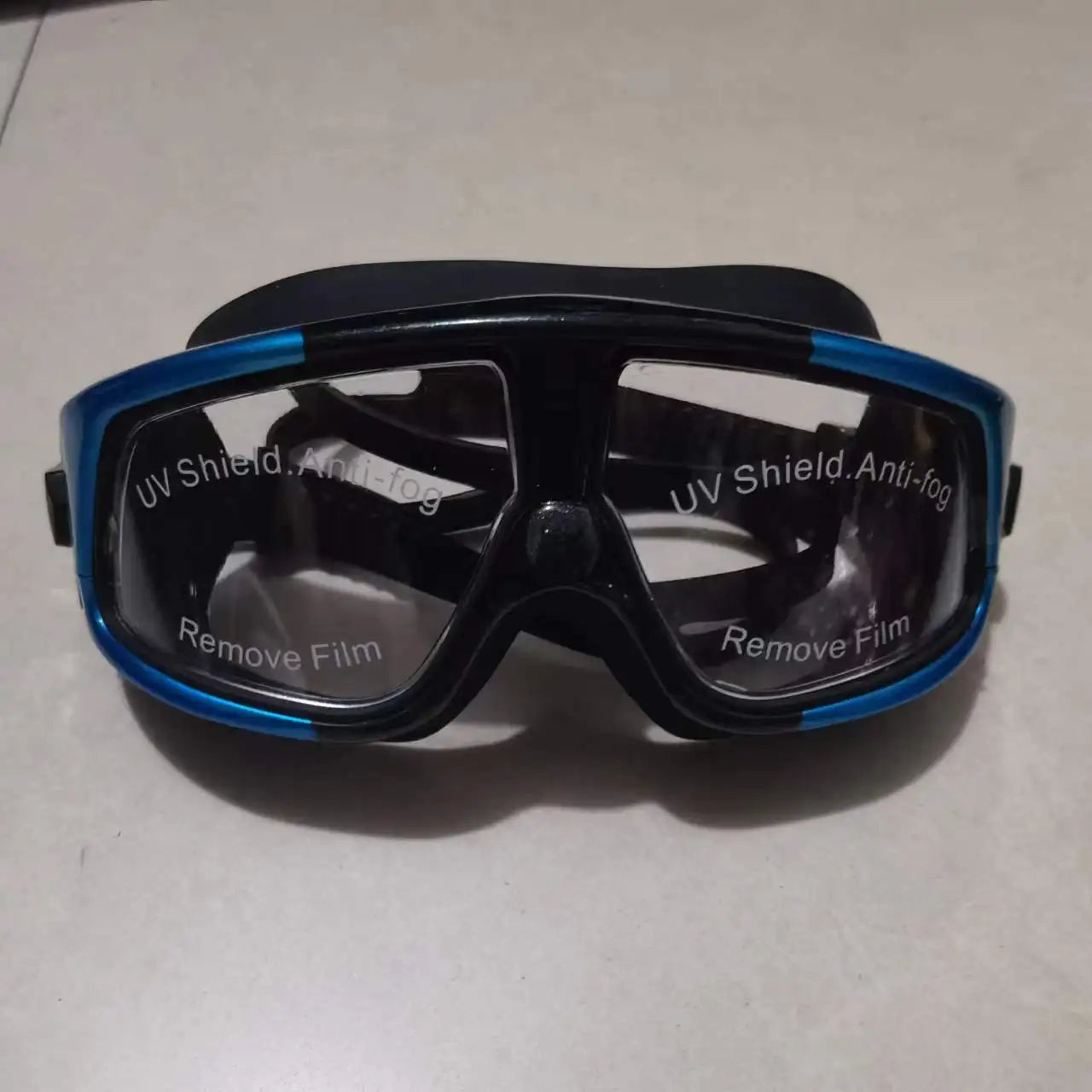 Lunettes de natation à grand cadre pour adultes, haute qualité, HD, anti-buée