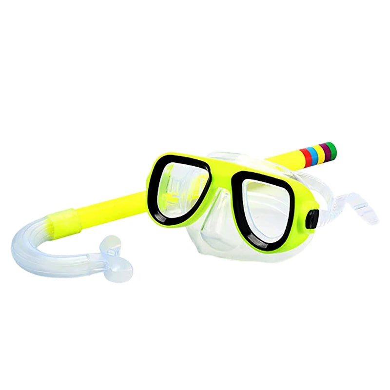 Masque de plongée pour enfants, masque de plongée en apnée, lunettes de natation, tubas secs, équipement de tube