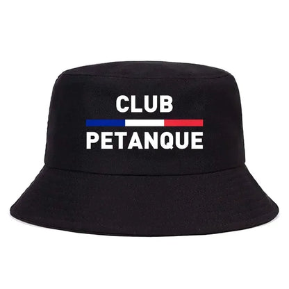 Chapeau de club de pétanque français unisexe de haute qualité avec design élégant et livraison gratuite