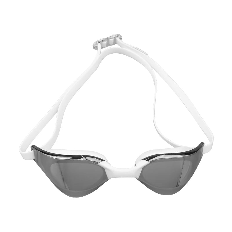 Lunettes de natation plaquées argent pour femmes et adultes, unisexe, anti-buée, course, PHMAX