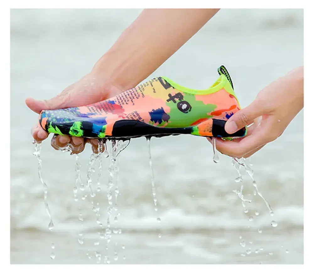Chaussures de baignade unisexes à séchage rapide, de plage, baskets de natation, sports d'été, chaussures aquatiques de plongée pour femmes et hommes, été