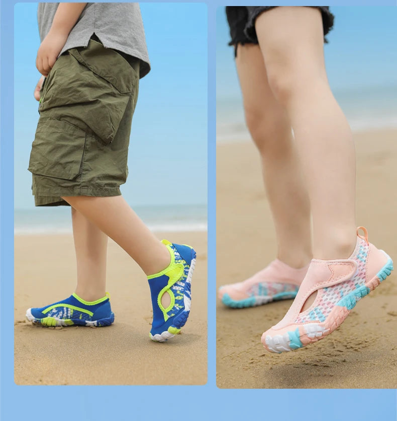 Chaussures de natation, plage pour enfants, plein air, chaussures de sports nautiques, chaussures d'été, taille 25 à 30