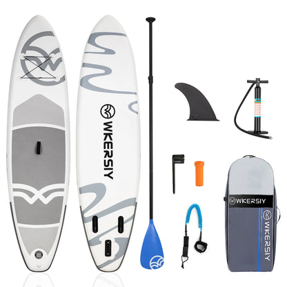 Planche de surf avec accessoire Sup, sac de transport, pagaie, longboard, wakeboard, charge de 180kg