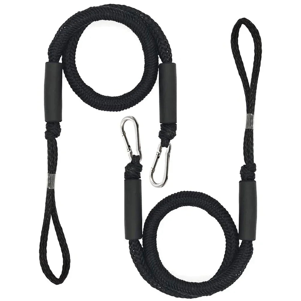 Corde d'amarrage pour kayak, jet ski, ponton, canoë, bateau à moteur, sport nautique