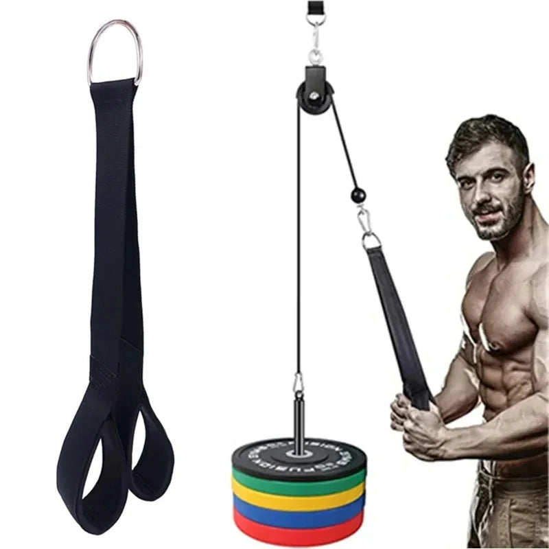 Sangle de corde pour bras, biceps et triceps, robuste pour levage de poids et musculation