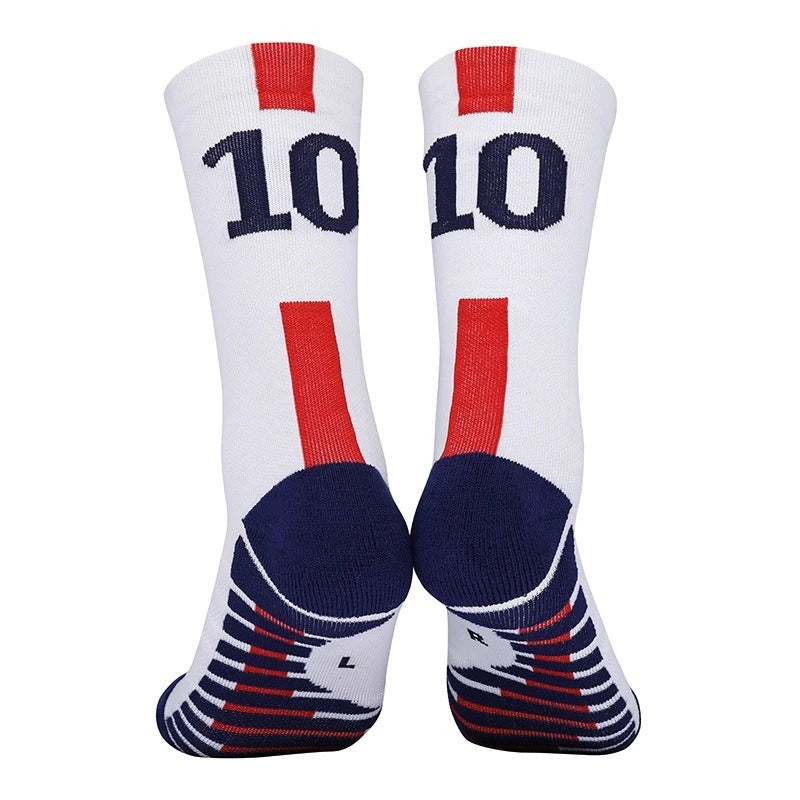 Chaussettes de football avec semelle