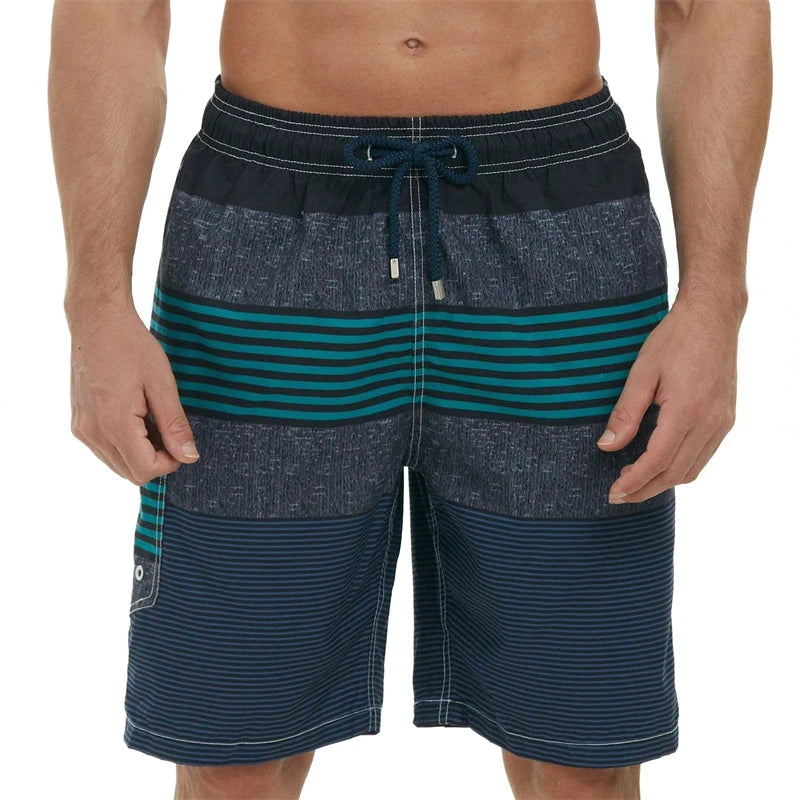 Short de plage décontracté imprimé en 3D pour hommes, maillot de bain de vacances hawaïennes, floral, stylé