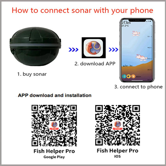 Sondeur intelligent Bluetooth — Sonar Android