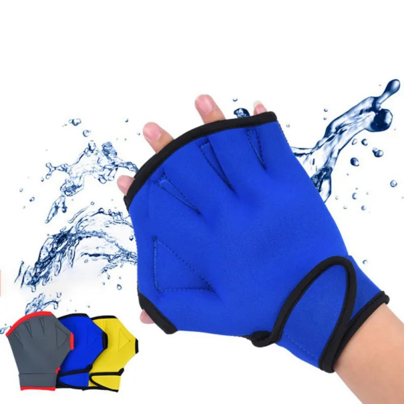 Gants de plongée en apnée, pagaies en néoprène, l'hypothèse palmentée, protège-mains anti-rayures, natation, 1 paire