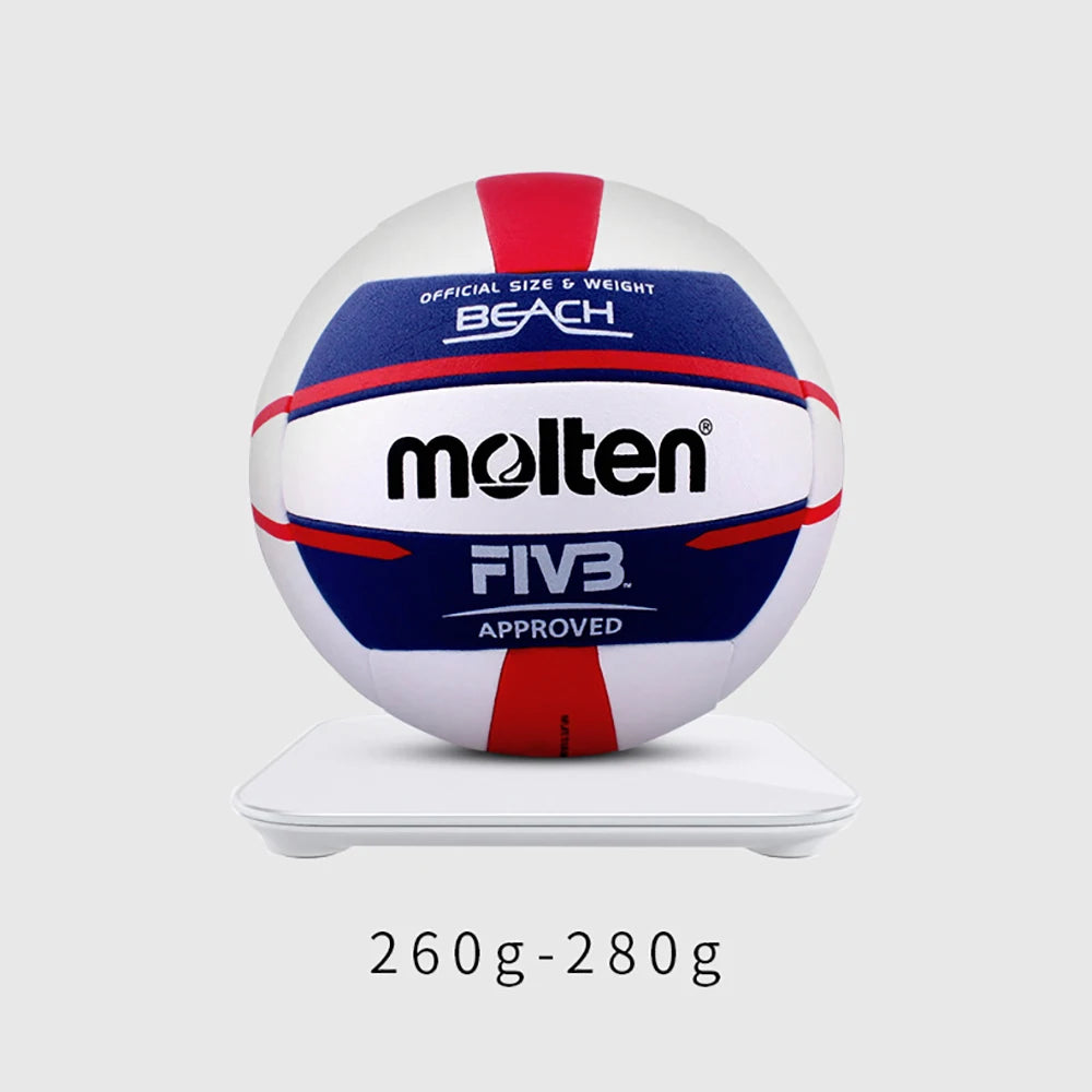 Ballon de plage original, pour adulte, volley-ball V5B5000, taille standard 5, entraînement de match intérieur et extérieur, Molten