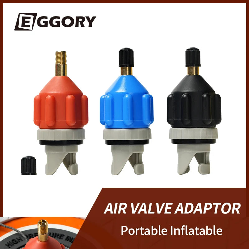 Adaptateur de valve d'air durable pour surf, kayak, pompe gonflable, bateau