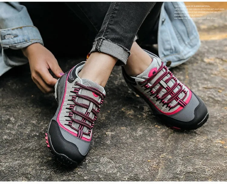 Chaussures de randonnée unisexes premium en cuir – robustes, confortables et durables