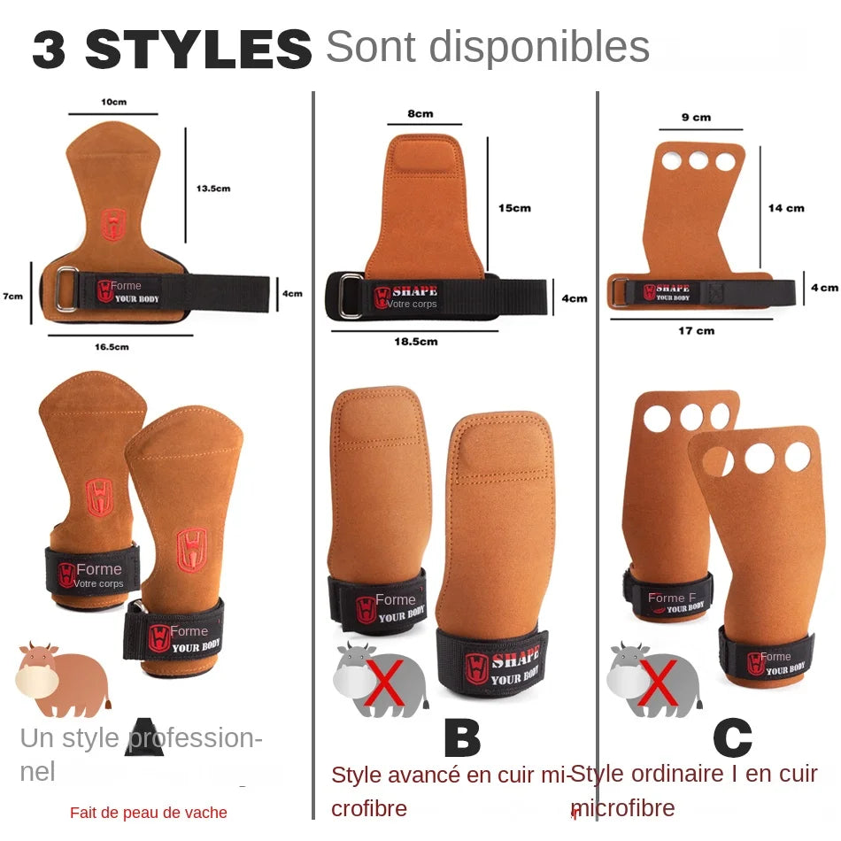 Gants de barre horizontale pour sport, musculation, Crossfit, Fitness, musculation, protection de la paume