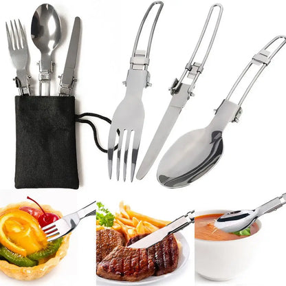 Ensemble de cuisine portable – idéal pour camping, rando, pique-nique et aventure