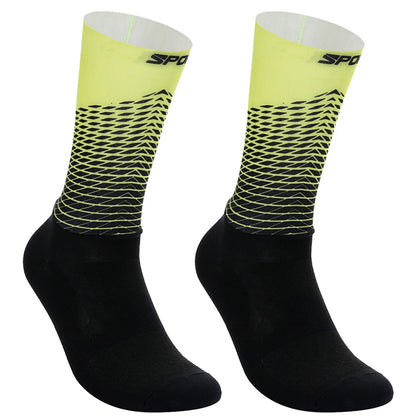 Chaussettes de sport de compression pour hommes et femmes,  cyclisme