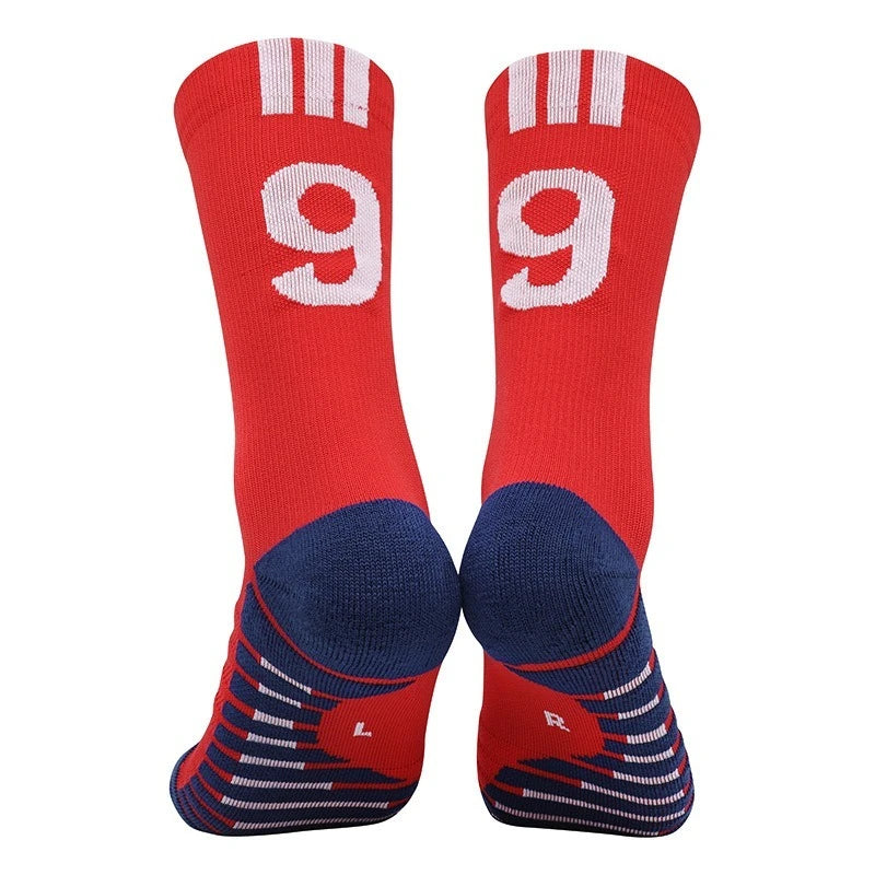 Chaussettes de football avec semelle