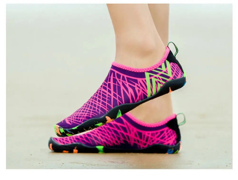 Chaussures de baignade unisexes à séchage rapide, de plage, baskets de natation, sports d'été, chaussures aquatiques de plongée pour femmes et hommes, été