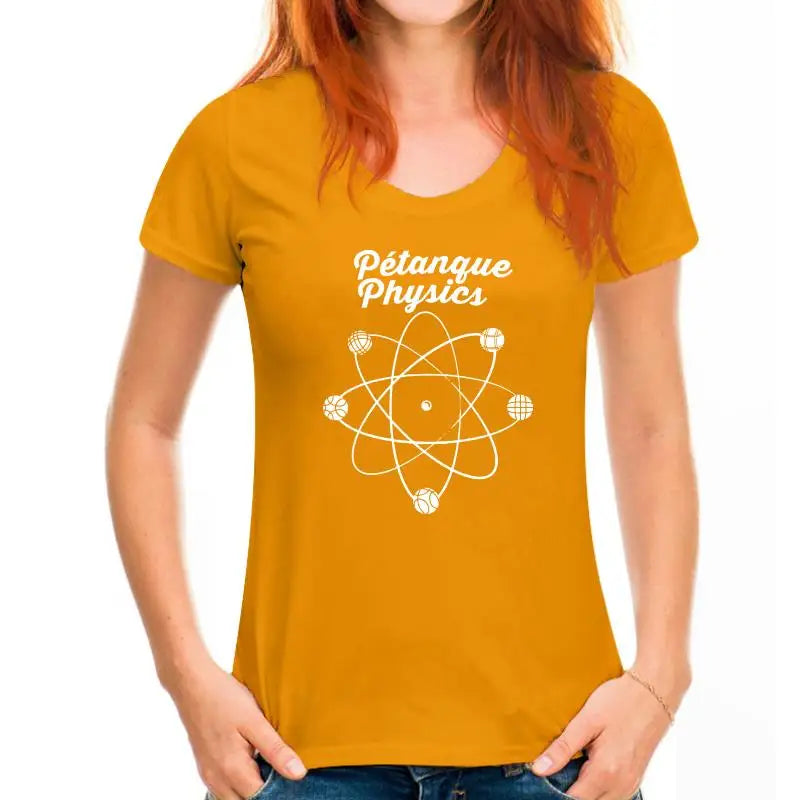 T-shirt imprimé pétanque physics pour hommes et femmes, excellente qualité, livraison gratuite, satisfaction garantie