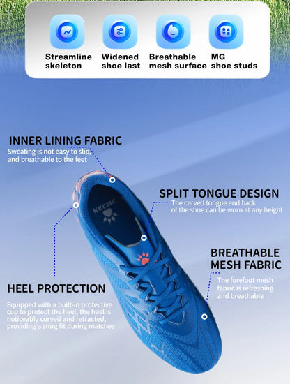 Chaussures d’entraînement football, traction et confort SportMix