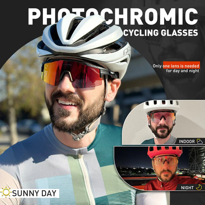 Lunettes de soleil photochromiques, sport, cyclisme